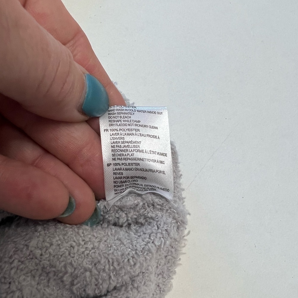 Nordstrom RDI 1/4 Zip Fuzzy Pullover - Picture 3 of 5